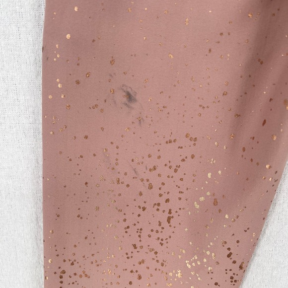 BEYOND YOGA Alloy Ombre High Waist Leggings Womens XS Blush Pink Rose Gold - Picture 9 of 14